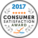 2017 Customer Satisfaction Award Logo